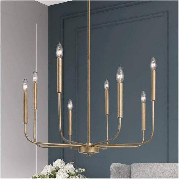 Gold Chandelier Candle Chandelie